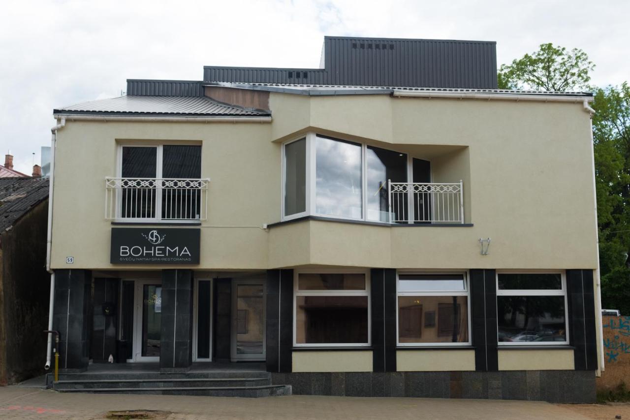 Bohema Hotel Telšiai Eksteriør billede